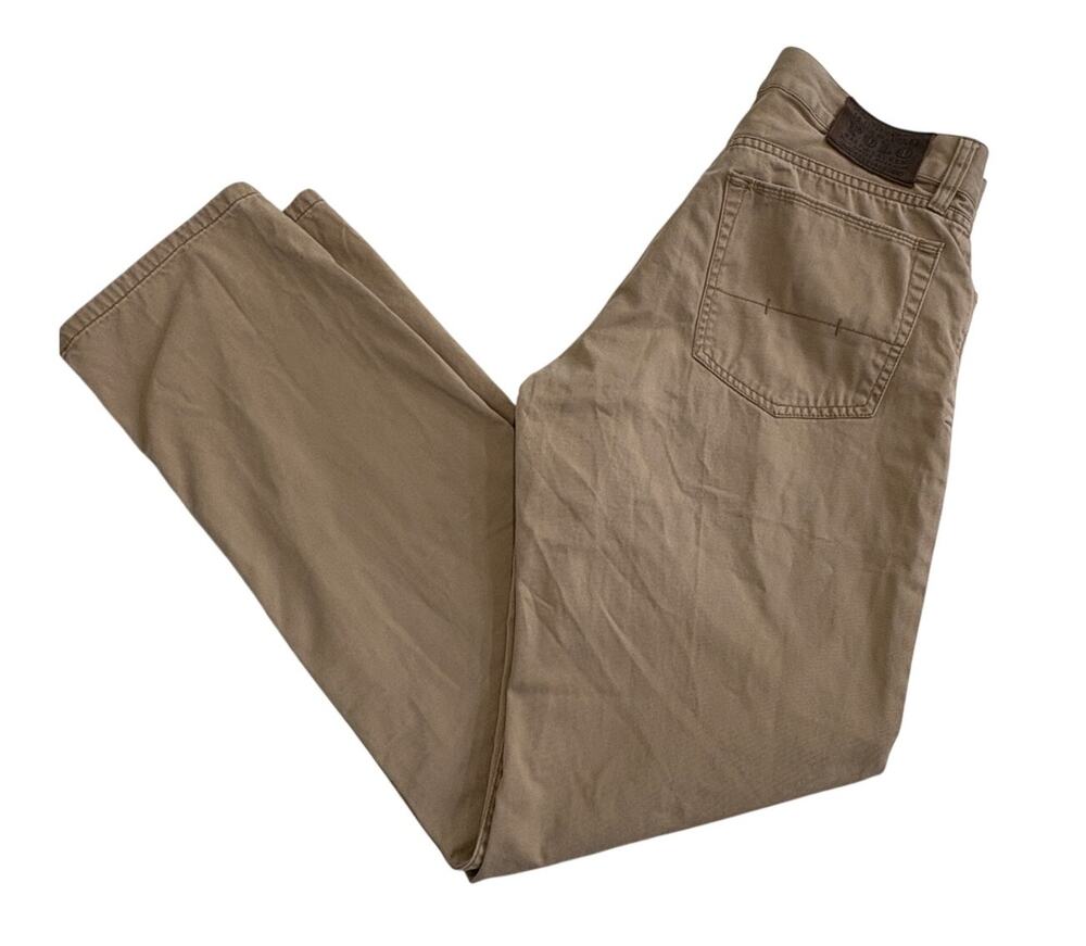 Polo Ralph Lauren Pants Mens 32x32 Tan Khaki 650 Straight Fit Jeans